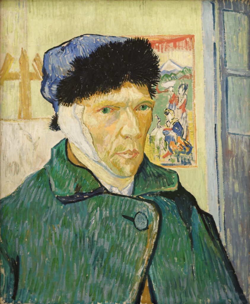 “Autorretrato com Orelha Cortada” – Vincent van Gogh