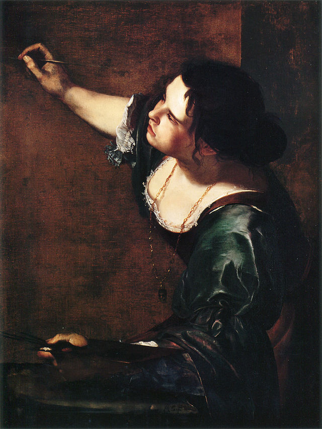 “Autorretrato como Alegoria da Pintura” – Artemisia Gentileschi