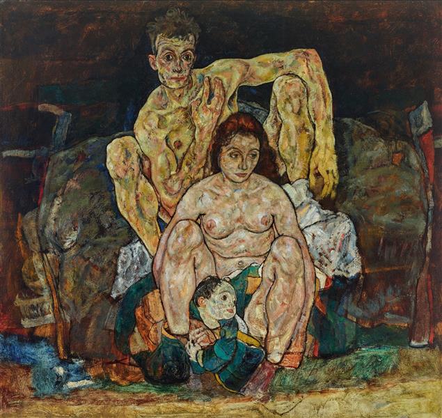 a-familia-egon-schiele